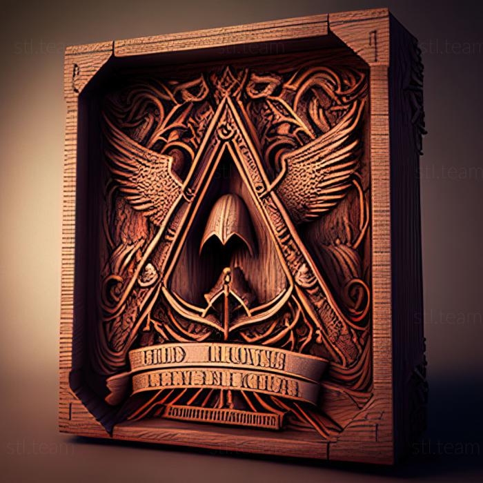 3D model st Assassins Creed Brotherhood  The Da Vinci Disappearance gam (STL)